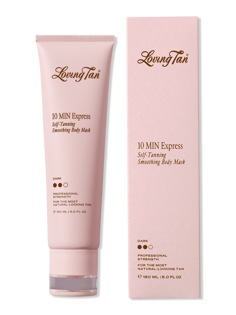 Loving Tan 10 MIN Express Self-Tanning Smoothing Mask Dark - Picture 3 of 3